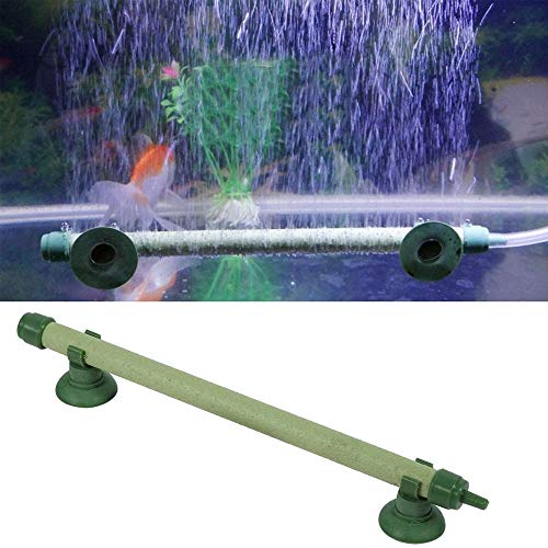 Xkfgcm 2 Unidad Oxígeno Difusor de Tubo de Acuario Burbujas de Pared difusor de Aire Tubo de Cortina aireación Bomba Decoraciones para pecera(7 Pulgadas)