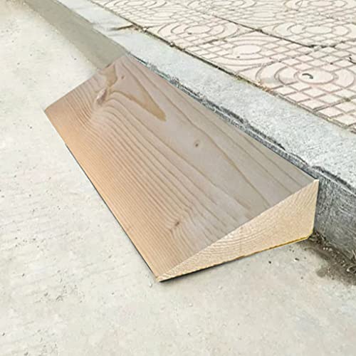 YDDZ Rampa de Madera Maciza Natural para Silla de Ruedas Rampa de Umbral Multifuncional de 6 Cm De Alto para Sillas de Ruedas Robots de Barrido Automóviles Carros Motocicletas Bicicletas