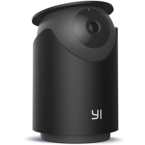 YI Camara Vigilancia WiFi Interior Dome U Pro 2K 3MP, Cámara de Seguridad IP 360°, Detección de Movimiento y Sonido, Visión Nocturna, Compatible con iOS/Android, Monitor para Mascotas/Tiendas/Ancianos