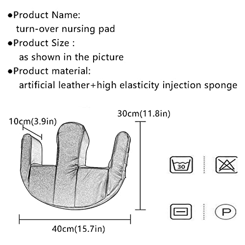 YIZHIYA Dispositivo De Giro para Pacientes, Dispositivo de Giro para Ancianos Multifuncional cómodo y Suave Tipo M, Almohadilla de enfermería Anti-escaras no es fácil de deformar