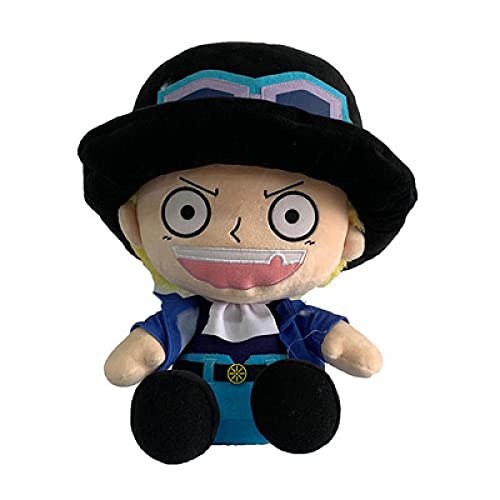 yskcsry Una Pieza Adorable Sabo Posturas Sentado Muñeca De Juguete De Felpa Figura De Acción Juguetes De Peluche Regalos De Cumpleaños para Niños 30Cm