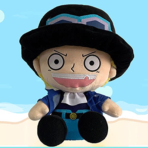 yskcsry Una Pieza Adorable Sabo Posturas Sentado Muñeca De Juguete De Felpa Figura De Acción Juguetes De Peluche Regalos De Cumpleaños para Niños 30Cm