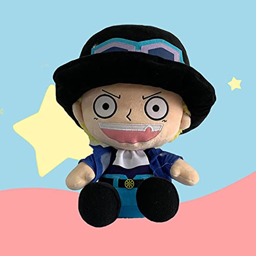 yskcsry Una Pieza Adorable Sabo Posturas Sentado Muñeca De Juguete De Felpa Figura De Acción Juguetes De Peluche Regalos De Cumpleaños para Niños 30Cm