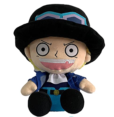 yskcsry Una Pieza Adorable Sabo Posturas Sentado Muñeca De Juguete De Felpa Figura De Acción Juguetes De Peluche Regalos De Cumpleaños para Niños 30Cm