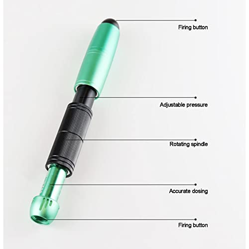 YYL 0, 3 Ml y 0, 5 Ml Pluma Hialurónica con Presión Ajustable, 2 en 1 Atomizador Indoloro Pluma de Jeringa de Ácido Hialurónico, para Eliminar Arrugas y Engrosar los Labios