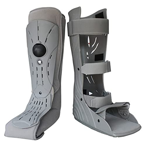 Zapatos De Tobillo Bota De Órtesis para Fracturas para Hombres Y Mujeres Tobillera Ajustable En Lugar De Yeso para Proteger Fijada para Lesiones De Tobillo Fracturas Esguinces,M