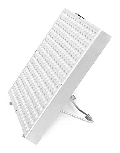 ZHANGYY Dispositivos de Terapia de luz roja de 45 W Panel de Terapia de luz LED de Color Rojo Oscuro de 660 NM e infrarrojo cercano de 850 NM, Gafas y Soporte gratuitos incluidos para la p