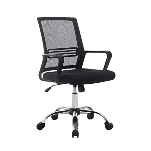 Zhou-WD Silla giratoria de Oficina, Soporte Lumbar Soporte Trasero Silla de computadora Sala de reunión Sala de recepción Silla del Hospital Banco Silla del Personal Mobiliario de Oficina