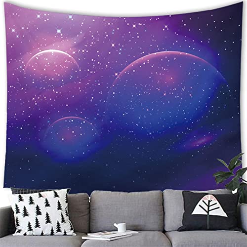 zhuifengshaonian Hermoso Cielo Estrellado Colorido Tapiz Creativo Tapiz de Pared Decoración de la habitación Sábana de Picnic Mantel (C-5319) 240x300cm