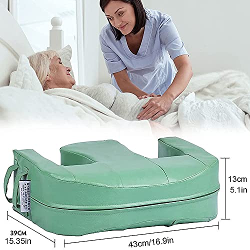 ZLRE Voltee el Dispositivo de Cuidado, Adecuado para Pacientes o Personas Mayores acostadas en la Cama Volteo y Movimiento y Cambio de Postura Almohadas Reposapiernas en cuña