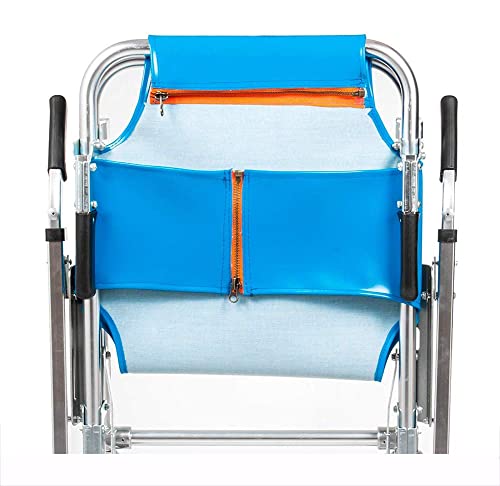 ZYYH Silla de Escalera Silla de Escalera Ligera de Aluminio para Ambulancia, Bombero, evacuación de Emergencia, Elevador médico, Silla de Transporte (350 LB de Capacidad)