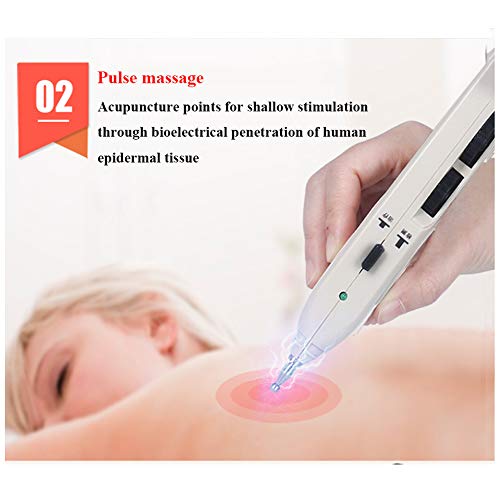 Acupuntura de energía electrónica Pen-Meridian Massager-Therapy Heal Laser Point Pen para aliviar el dolor