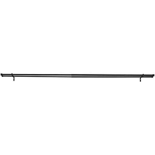 Amazon Basics Barra de la cortina, doble - 72 - 144", Negro