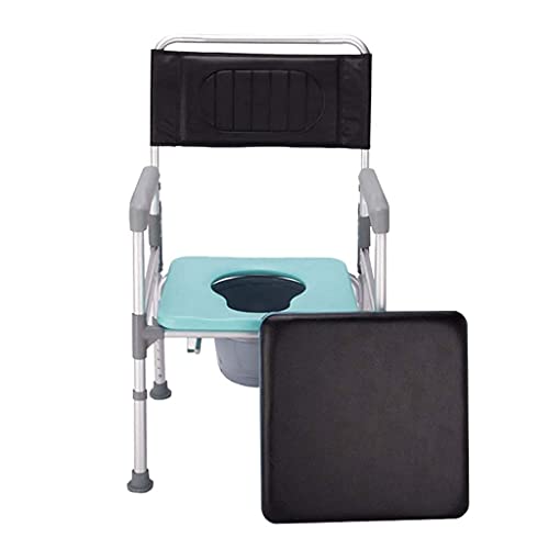 Andadores para personas mayores Inodoros de cabecera, resistentes y duraderos, ajustables en altura, manos deslizantes, asiento de inodoro, silla plegable para inodoro, taburete de ducha de baño, s