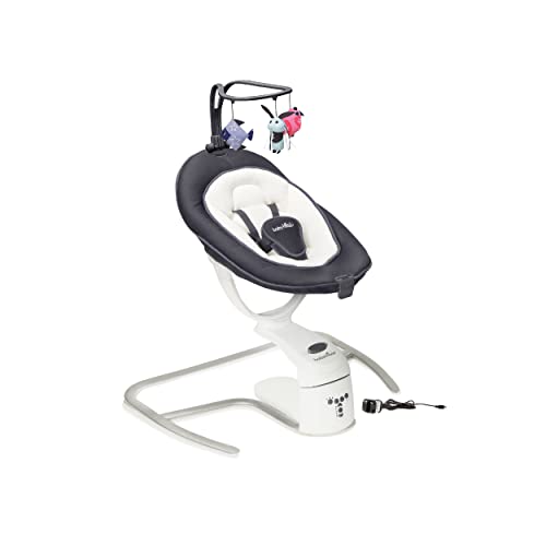 Babymoov Swoon Motion Silla Oscilante para Bebé, Zinc