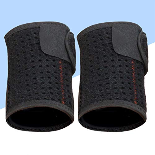 BESPORTBLE 2 Piezas Soporte de Muñeca Deportivo Muñequera Envoltura Compresión Manga Muñeca Pulsera para Tenis Gimnasio Entrenamiento Físico Tendinitis Baloncesto Levantamiento de Pesas