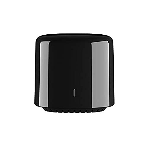 BestCon RM4C Mini Smart WiFi IR Control Remoto Universal Smart Home Hub, Todo en uno Control infrarojo para Todos Tus Dispositivos – Negro