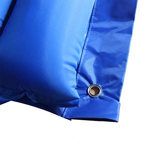 Colchón Antiescaras De Aire , Asiento Inflable Colchón Anti Escaras De Decúbito Prevenir For La Úlcera Por Presión Y Dolor De Presión De Tratamiento, 200 * 90cm (Azul)