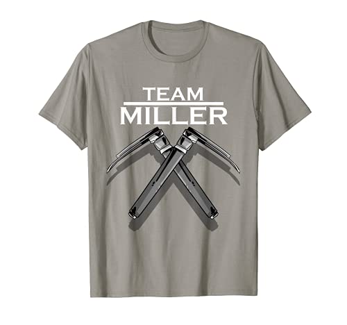 Cool Team Miller Laringoscopio Anestesia o Anestesia Regalo Camiseta