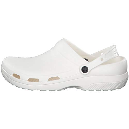 Crocs Specialist II Vent Clog Unisex Adulta Zuecos, Blanco (White 100), 39/40 EU