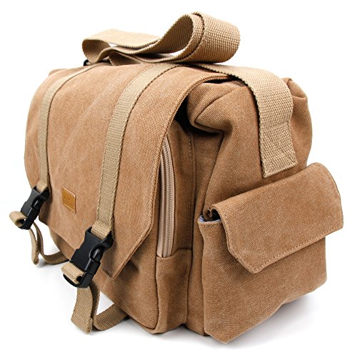 DURAGADGET Bolsa De Lona Beige De Primers Secours Para Enfermeras / Asistencia Médica / Emergencia / Bomberos - Compartimentos Para Su Material Médico