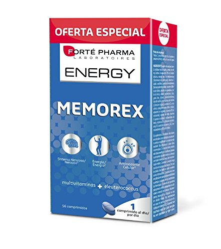 Forte Pharma Iberica Energy Memorex Complemento Alimenticio - 56 Tabletas