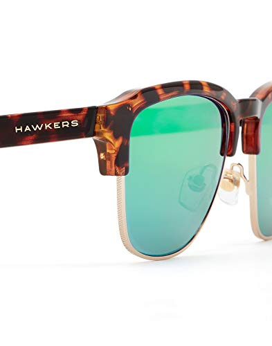 HAWKERS · Gafas de sol CLASSIC para hombre y mujer · CAREY · EMERALD