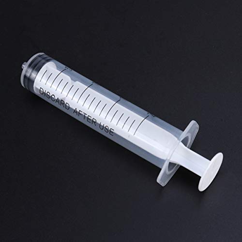 Healifty 5 Piezas Jeringas Luer Lock Múltiples Usos Aplicador de Jeringa de Plástico sin Aguja para Laboratorios Científicos Industriales 20 Ml