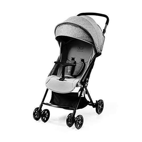 Kinderkraft Silla de Paseo Ligera LITE UP, Carrito, Manejable, Plegable, Gris