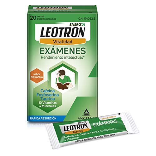 Leotron Exámenes - 20 Sobres bucodispensables