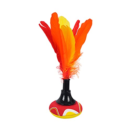 Neopreno Hand Shuttlecock Beach Entertainment, Colorido Chino Jianzi Indiaca Featherball Hand Badminton para Juegos en Interiores al Aire Libre, Actividad física, impuestos Especiales