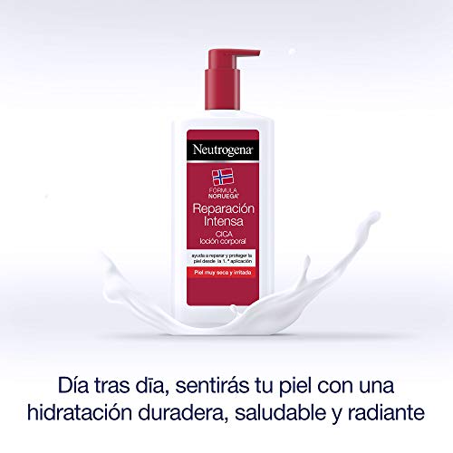 Neutrogena Loción corporal reparación intensa fórmula Noruega, piel seca, 400 ml