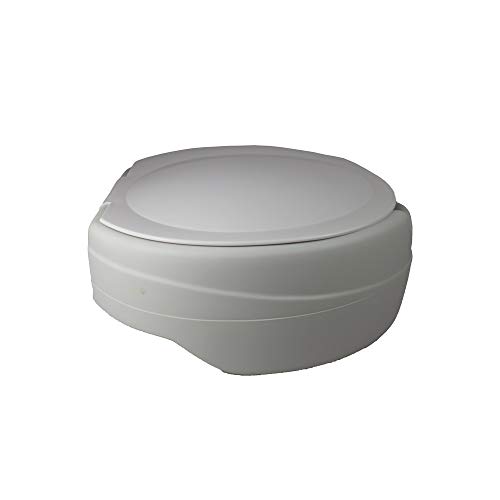 Obea - Elevador de WC Mullido 11 cm con tapa