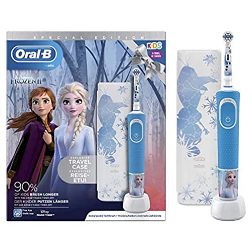 Oral-B Kids - Cepillo de dientes eléctrico de Frozen 2