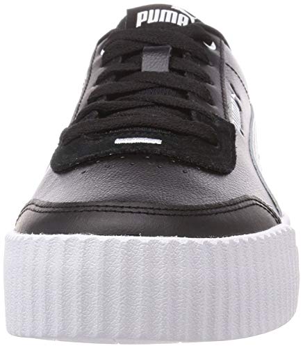 PUMA Carina Lift, Zapatillas, para Mujer, Negro (Puma Black-Puma White), 37.5 EU