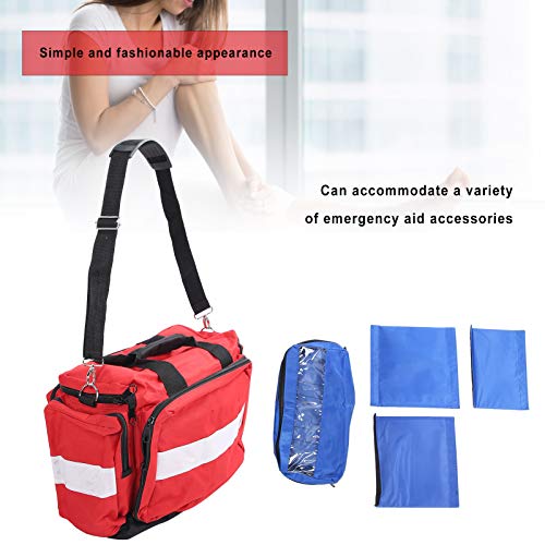 QIRG Bolsa De Kit De Emergencia para Traumatismos, Bolsa De Herramientas De Ayuda De Emergencia, Suministros De Primeros Auxilios De Moda para El Hogar Al Aire Libre