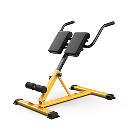 Silla Romana Bancos de Peso Ajustables 90 ° Placa Abdominal hacia atrás Hiperextensión Plegable Silla Romana para AB/Abajo ANTENSIÓN/Dip ESTACIÓN Multi-Entrenamiento HOGAR Gym