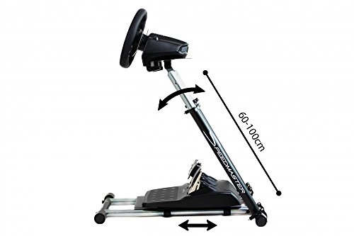 SPEEDMASTER ® Wheelstand GT - Soporte de volante macizo Incluye soporte de cambio de marchas - Wheel Stand - negro - Logitech G29 G920 G25 G27, Thrustmaster T500 , Fanatec Elite Clubsport