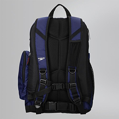 Speedo Teamster 35L Mochila, Unisex, Azul/Gris, Talla única