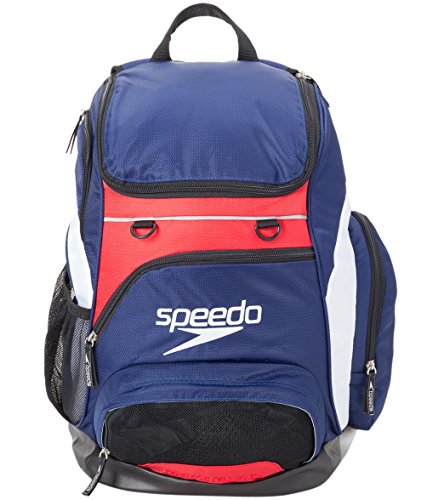 Speedo Teamster 35L Mochila, Unisex, Azul/Gris, Talla única