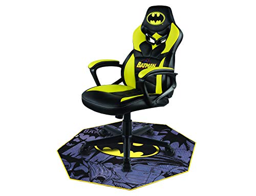 Subsonic Batman - Alfombras antideslizantes para asientos gaming y silla gamer, Licencia oficial (PS4)