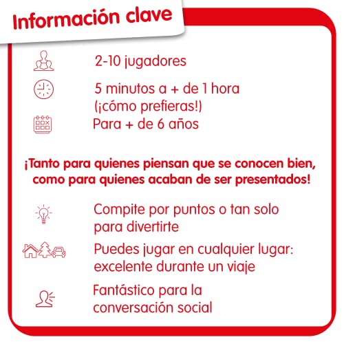 SUSSED DE TODO UN POCO Conviértete en un Detective Social: ¿quién conoce mejor a quién? [Juego para fiestas en familia, tanto para adultos como para niños]