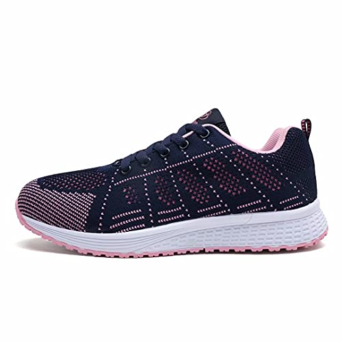 Zapatillas Deportivas Mujer Zapatos Casual Running Tenis Cómodas Ligeras Sneakers(Azul, EU 41)