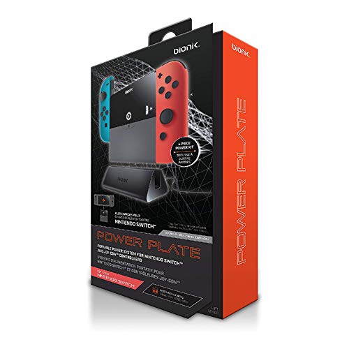 - Base Cargadora Power Plate para Switch y JoyCon (Nintendo Switch)