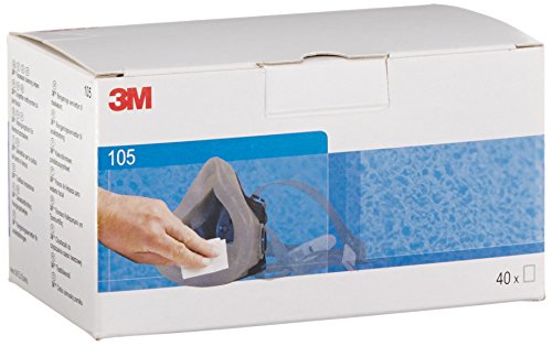 3M Toallitas limpiadoras para el sello facial, 105