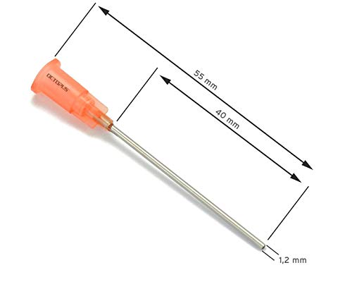 5 jeringas de recambio de 10 ml con aguja sin punta, 2x guantes de vinilo y 4x bastoncillos de celulosa para sabores E-Liquids Hobby y DIY and Office