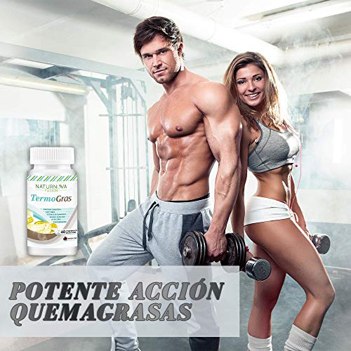 Adelgazante + Quemagrasas + Supresor Del Apetito | Con Garcinia Cambogia, Glucomanano, Cetonas De Frambuesa, Mango Africano, Achicoria Y Verde | Potente Termogénico | 60 Comprimidos