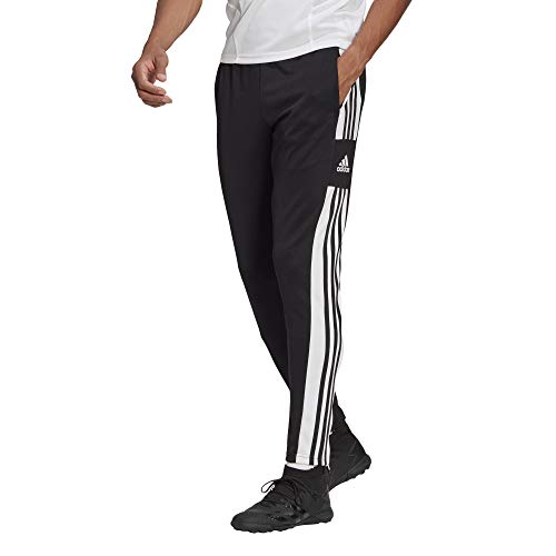 adidas GK9545 SQ21 TR PNT Sport Trousers Mens Black/White L