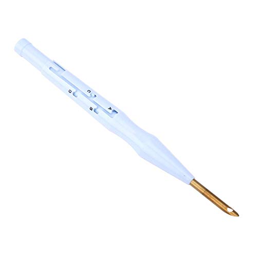 Agujas de coser bordado ajustable Punch Needle Pen Tool para coser apliques adorno