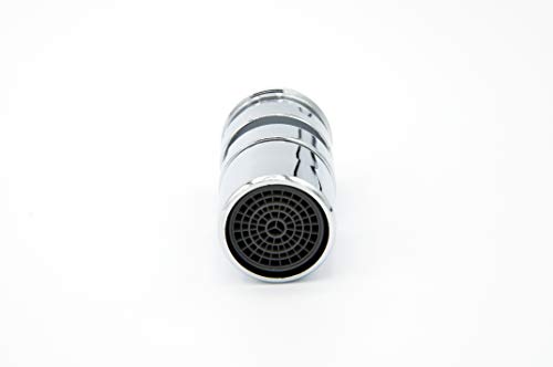 Aireador para Grifo de Cocina, Baño, fregadero - Ahorro de agua - Atomizador difusor de grifo - Hembra H22-1 Modo de flujo de agua (Adaptador macho M24)